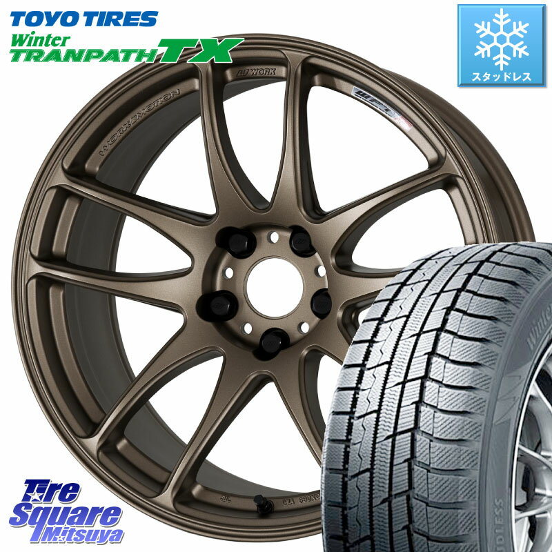 TOYO ウィンター トランパス TX 2023年製 スタッドレス 215/55R17 WORK ワーク EMOTION エモーション C..