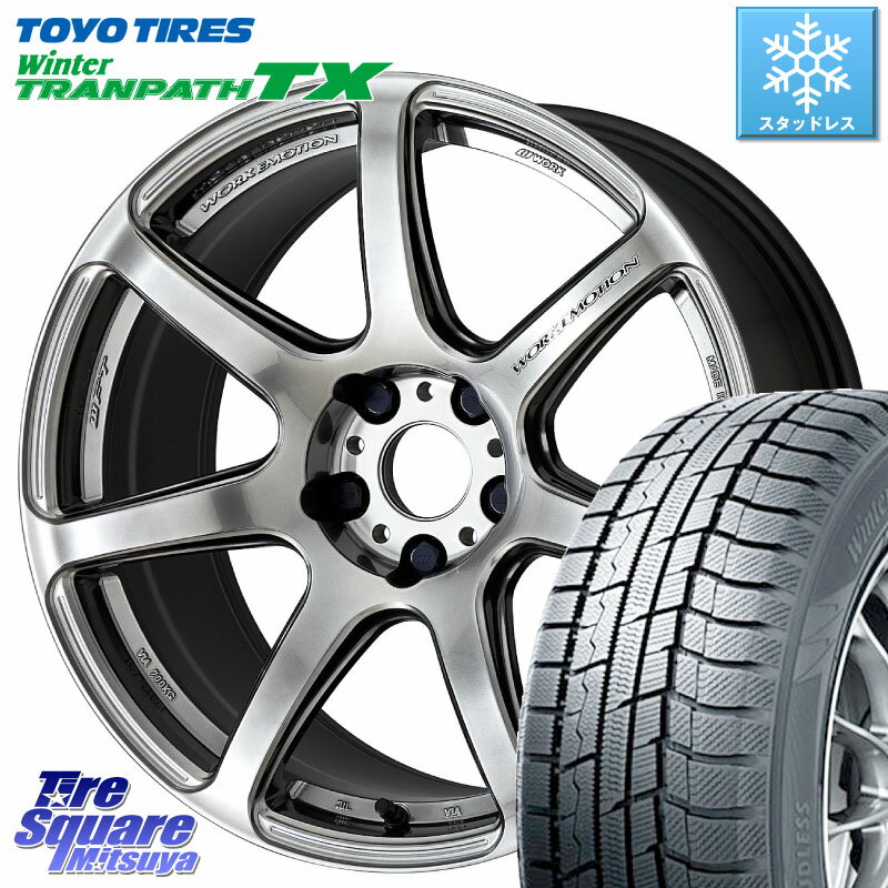 TOYO ウィンター トランパス TX 2023年製 スタッドレス 215/50R17 WORK ワーク EMOTION エモーション T7R 17インチ 17 X 7.0J +47 5穴 100 インプレッサ