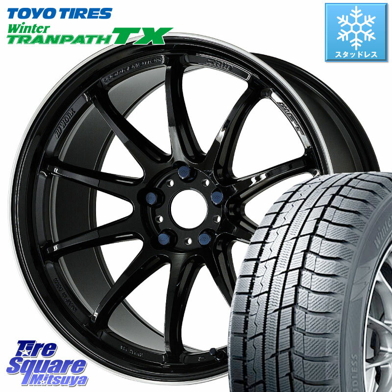 TOYO ウィンター トランパス TX 2023年製 スタッドレス 215/50R17 WORK ワーク EMOTION エモーション ZR10 17インチ 17 X 7.0J +38 5穴 114.3 リーフ