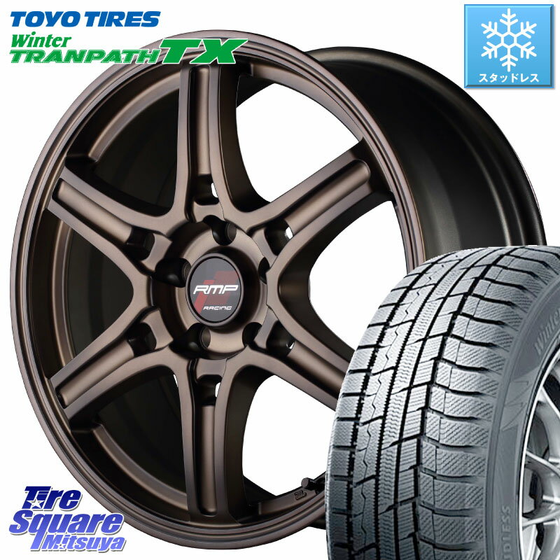 TOYO ウィンター トランパス TX 2023年製 スタッドレス 215/50R17 MANARAY MID RMP RACING R60 17インチ 17 X 7.0J +48 5穴 100 インプレッサ