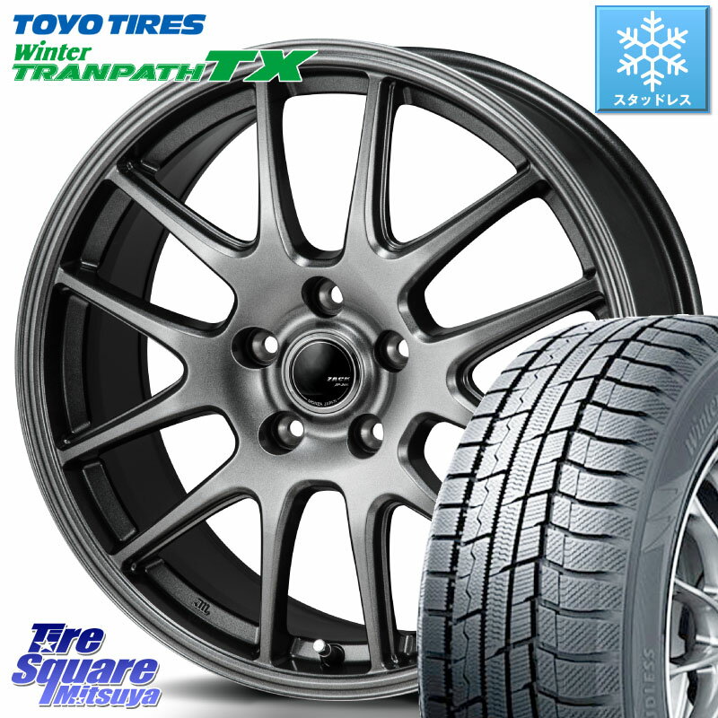 TOYO ウィンター トランパス TX 2023年製 96Q XL スタッドレス 205/60R16 Japan三陽 ZACK JP-205 ホイール 16 X 6.5J +48 5穴 114.3 MAZDA3