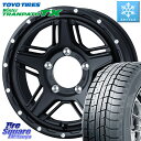 ジムニー TOYO ウィンター トランパス TX 2023年製 スタッドレス 215/70R16 WEDS 40533 マッドヴァンス MUD VANCE 07 BK 16インチ 16 X 5.5J +22 5穴 139.7