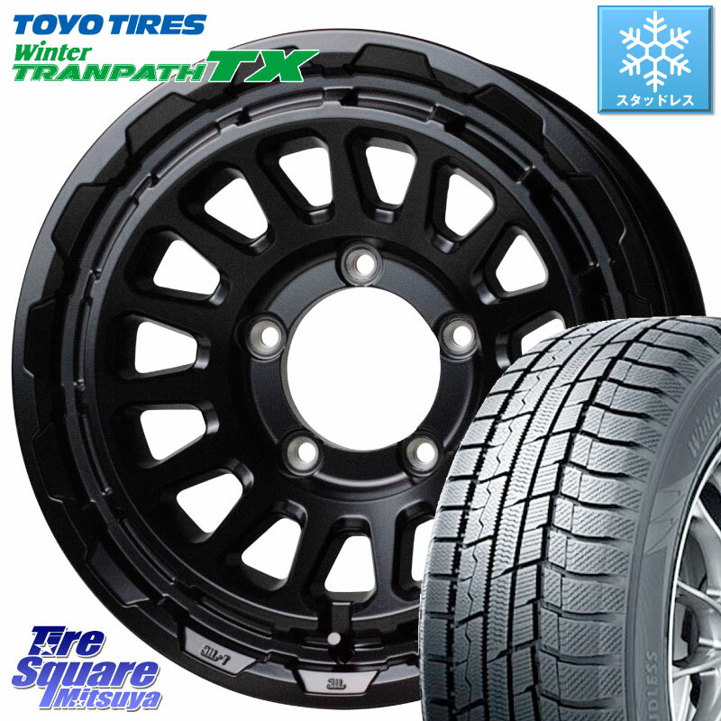 TOYO ウィンター トランパス TX 2023年製 スタッドレス 215/65R16 HotStuff バークレー ハードロック リザード インセット-5 16インチ 16 X 6.0J +0 5穴 139.7 ジムニー シエラ