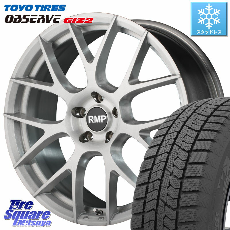 TOYO オブザーブ ギズ2 〇 OBSERVE GIZ2 2023年製 在庫● スタッドレス 225/45R18 MANARAY MID RMP - 027F 18インチ ホイール 18 X 8.0J +42 5穴 114.3 RX-8 リーフ