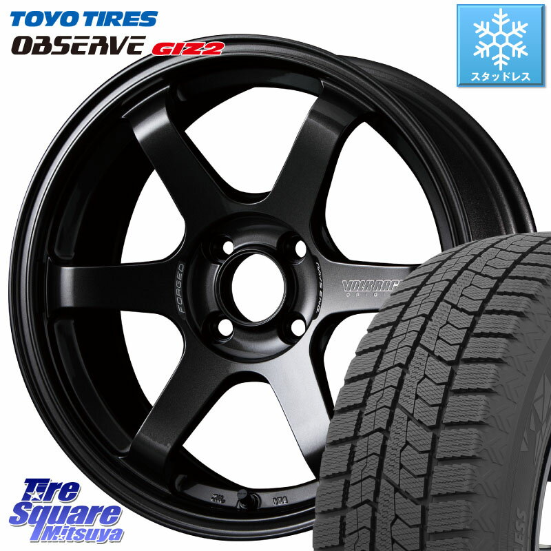 TOYO オブザーブ ギズ2 〇 OBSERVE GIZ2 2023年製 スタッドレス 185/55R15 RAYS 【欠品次回9月末】 VOLK RACING TE37 SONIC TE37 ソニック ホイール 15インチ 15 X 6.0J +42 4穴 100 ノート サクシード