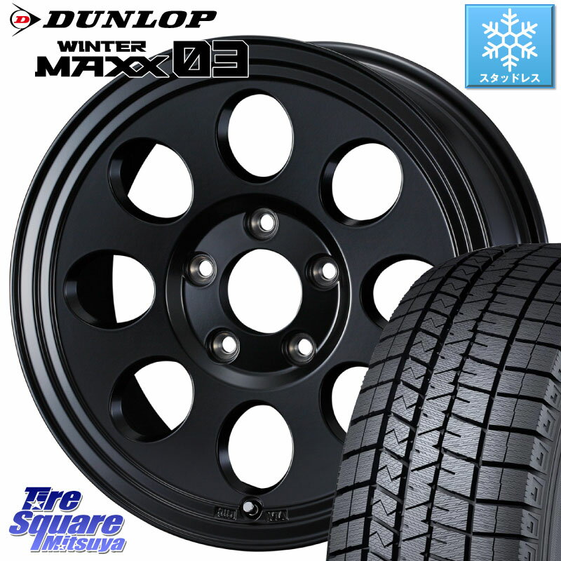 DUNLOP ウィンターマックス03 WM03 ダンロップ スタッドレス 215/70R15 WEDS JIMLINE TYPE2 15インチ 15 X 6.0J +0 5穴 139.7 シエラ