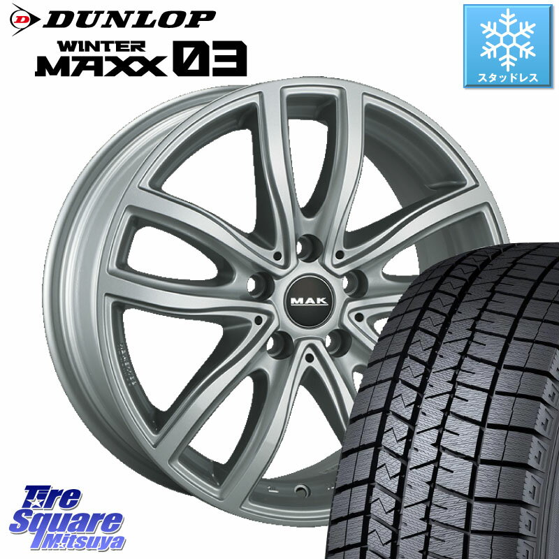 DUNLOP 󥿡ޥå03 WM03 å åɥ쥹 245/45R18  MAK FAHR ۥ 18 18 X 8.0J(BMW G14 G15 G16) +30 5 112 BMW 8꡼G14/G15/G16