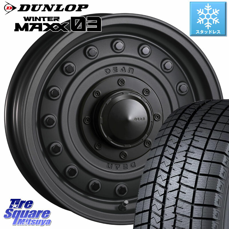 DUNLOP ウィンターマックス03 WM03 ダンロップ スタッドレス 215/70R15 CRIMSON ディーン コロラド インセット-5 15 X 6.0J +0 5穴 139.7 シエラ