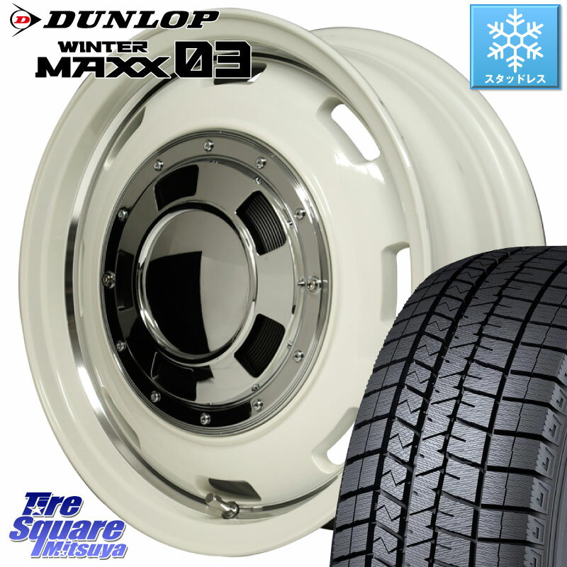 DUNLOP ウィンターマックス03 WM03 ダンロップ スタッドレス 215/65R16 MANARAY MID Garcia CISCO ガルシア シスコ インセット-5 16インチ 16 X 6.0J +0 5穴 139.7 ジムニー シエラ