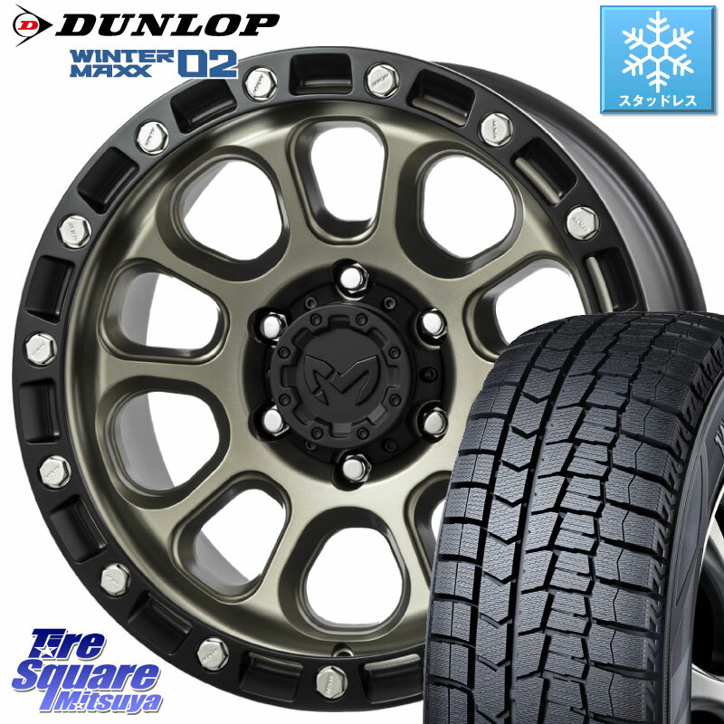 DUNLOP 󥿡ޥå02 WM02 CUV å åɥ쥹 215/65R16 MKW M204 衼ƥ֥ ۥ 16 16 X 7.0J +35 5 114.3 ե ȥ쥤