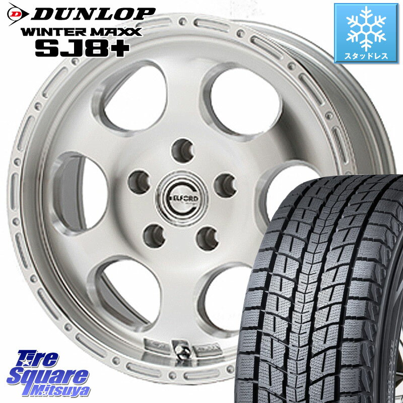 DUNLOP WINTERMAXX SJ8+ ウィンターマックス SJ8プラス 265/70R17 MEIWA Blood Stock One Piece ホイール 17インチ 17 X 8.0J +35 5穴 127 ジープ ラングラー JK JL