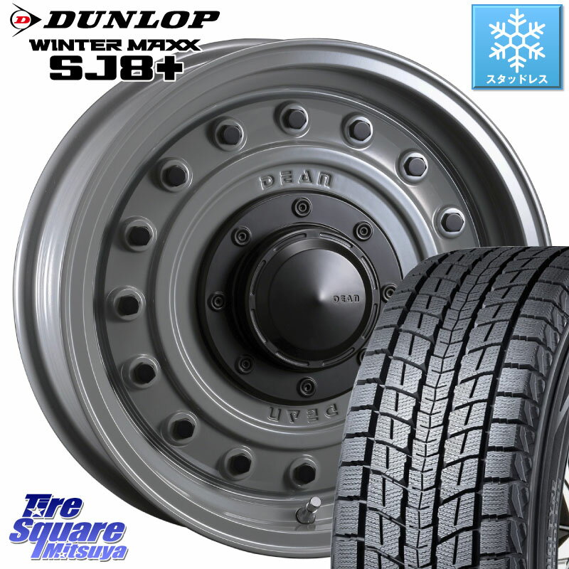 DUNLOP WINTERMAXX SJ8+ ウィンターマックス SJ8プラス 215/70R15 CRIMSON ディーン コロラド インセット-5 15インチ 15 X 6.0J +0 5穴 139.7 シエラ