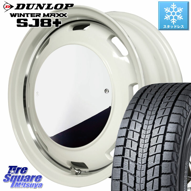 DUNLOP WINTERMAXX SJ8+ ウィンターマックス SJ8プラス 235/70R16 MANARAY MID Garcia CISCO MOON 16インチ 16 X 5.5J +20 5穴 139.7 ジムニー