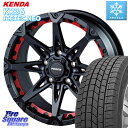 KENDA ケンダ KR36 ICETEC NEO アイステックネオ 2023年製 スタッドレスタイヤ 225/50R17 FORCE フォース DENALI デナリー BK 17インチ 17 X 7.5J +38 5穴 114.3 RX-8