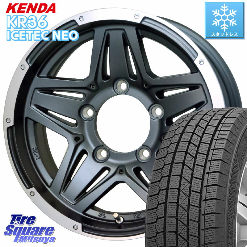 KENDA  KR36 ICETEC NEO ƥåͥ 2023ǯ åɥ쥹 215/70R16 HotStuff ޥåɥ JB-01 JB01 ۥ 16 16 X 6.0J +0 5 139.7 ˡ 