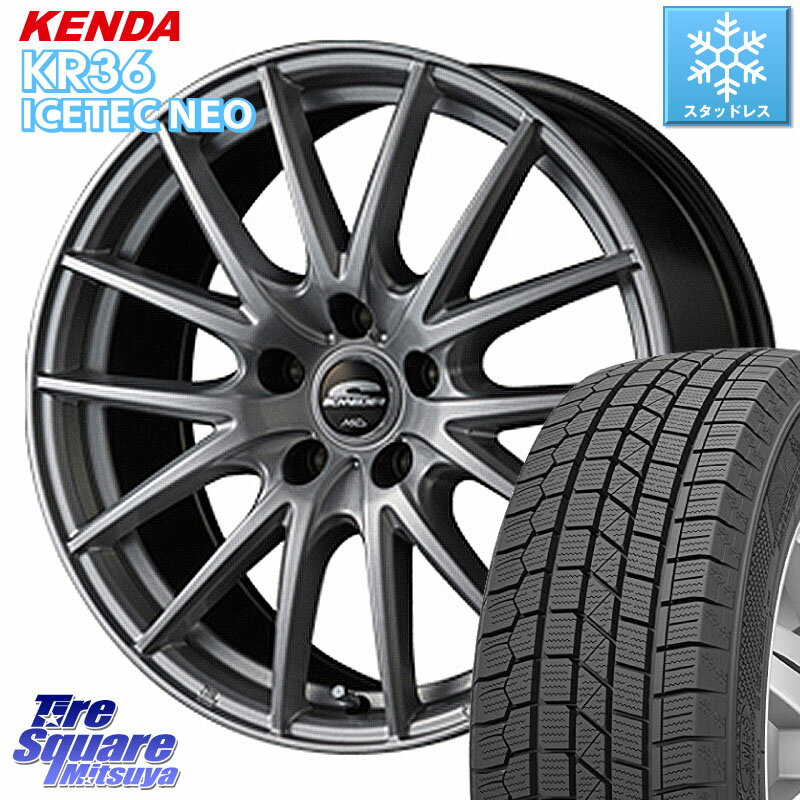 KENDA  KR36 ICETEC NEO ƥåͥ 2023ǯ åɥ쥹 225/55R17 MANARAY MID SCHNEIDER SQ27 ۥ 17 17 X 7.0J +50 5 100