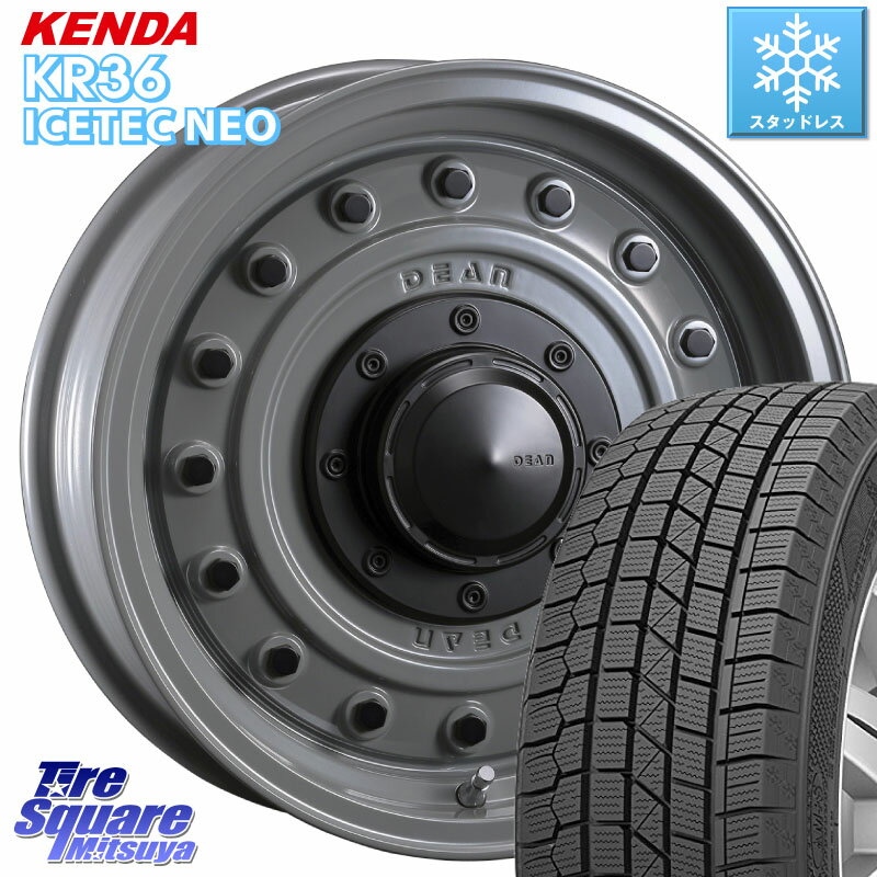 KENDA ケンダ KR36 ICETEC NEO アイステックネオ 2023年製 スタッドレスタイヤ 175/80R16 CRIMSON ディーン コロラド 16インチ 16 X 5.5J +20 5穴 139.7 ジムニー