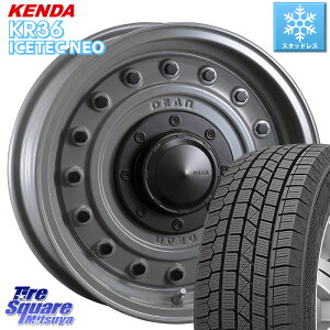 KENDA ケンダ KR36 ICETEC NEO アイステックネオ 2023年製 スタッドレスタイヤ 215/70R16 CRIMSON ディーン コロラド 16インチ 16 X 5.5J +20 5穴 139.7 ジムニー