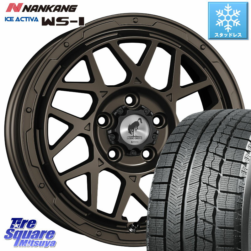 NANKANG TIRE WS-1 スタッドレス 92Q 2023年製 205/60R16 WEDS LODIO DRIVE ロディオドライブ 8M MONO モノ 16 X 7.0J +42 5穴 114.3 ステップワゴン VOXY