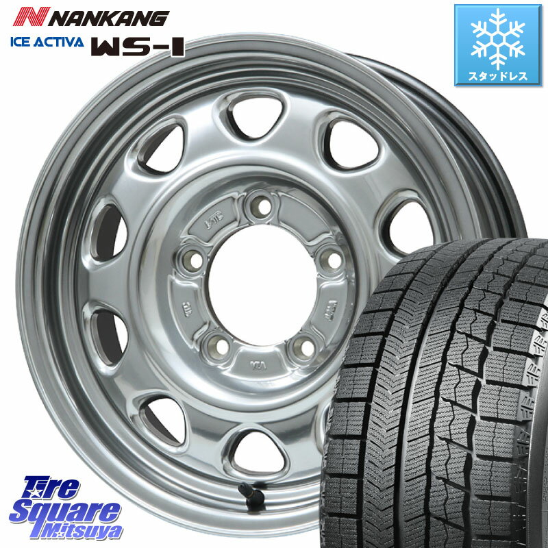 NANKANG TIRE WS-1 スタッドレス 100Q 2023年製 215/70R16 LEHRMEISTER レアマイスター LMG OFF STYLE ホイール 16インチ 16 X 5.5J +20 5穴 139.7 ジムニー