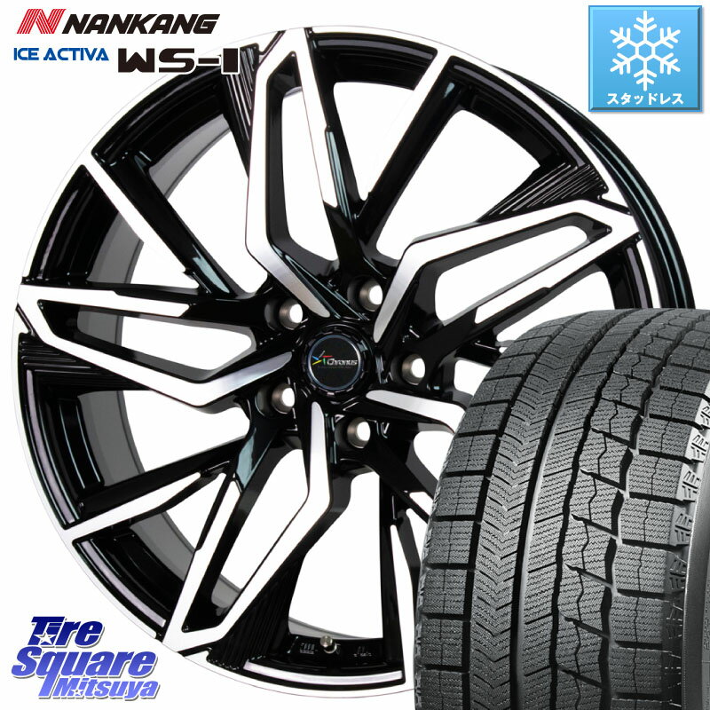 NANKANG TIRE WS-1 スタッドレス 95Q 2023年製 225/50R18 HotStuff Chronus CH-112 クロノス CH112 ホイール 18インチ 18 X 7.0J +48 5穴 114.3 C-HR UX ヴェゼル