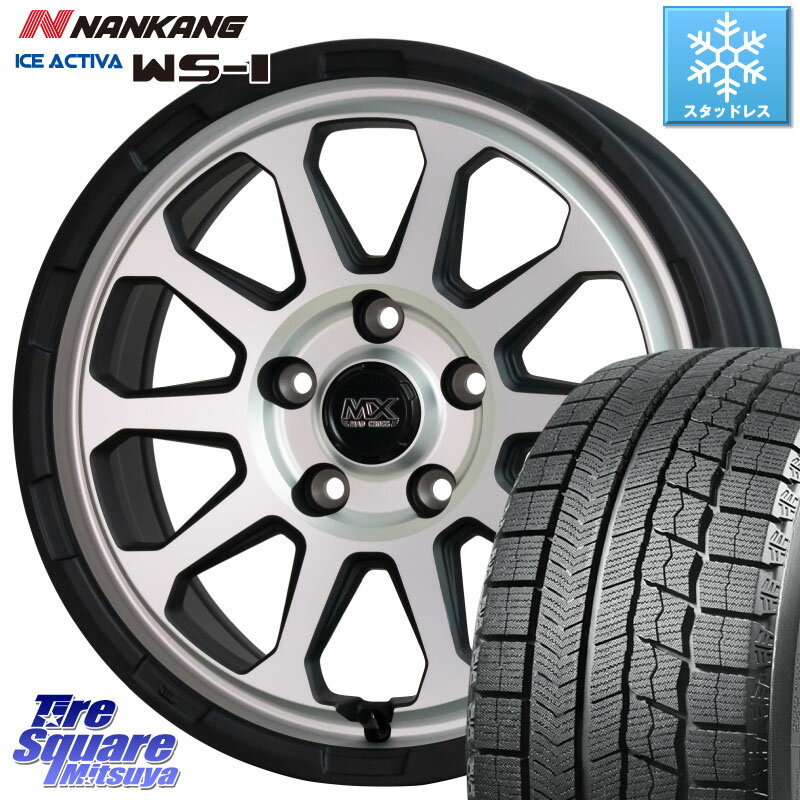 NANKANG TIRE ʥ󥫥 ICE ACTIVA WS-1 ƥ 2023ǯ åɥ쥹 195/55R16 HotStuff ޥåɥ 󥸥㡼 С ۥ 16 16 X 7.0J +38 5 114.3