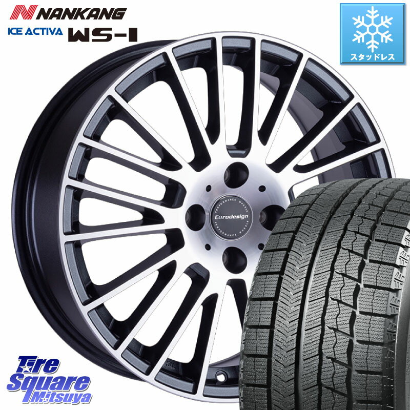 NANKANG TIRE ʥ󥫥 ICE ACTIVA WS-1 ƥ 2023ǯ åɥ쥹 195/55R16  Euro desing CALWER ۥ 16 16 X 6.5J(RENAUT LUTECIA RH) +40 4 100 Ρ 롼ƥ