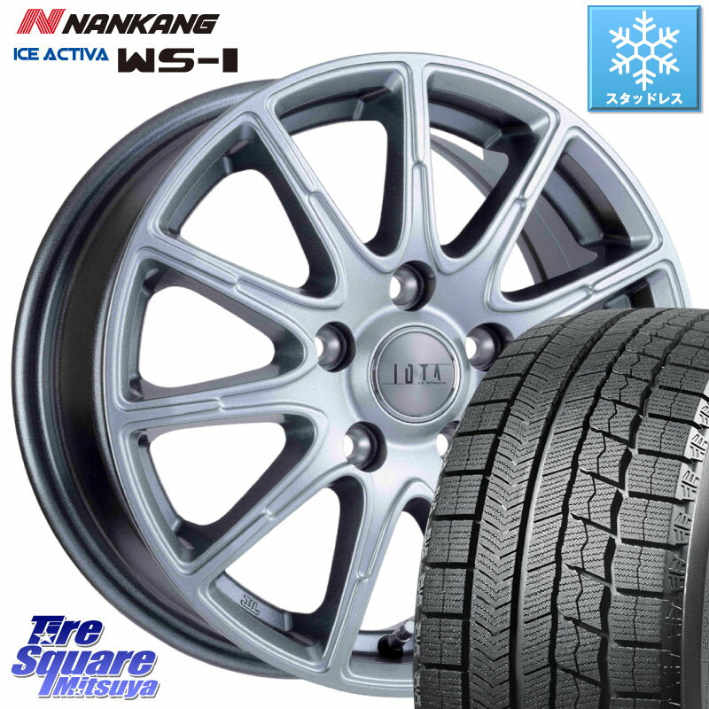 NANKANG TIRE WS-1 スタッドレス 97Q 2023年製 225/55R17 阿部商会 TIRADO IOTA イオタ ホイール 17インチ 17 X 7.0J +38 5穴 114.3