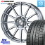 NANKANG TIRE WS-1 スタッドレス 91Q 2023年製 205/55R16 KYOHO ENKEI エンケイ PerformanceLine PF03 ホイール 16 X 6.5J +38 4穴 100 オーラ