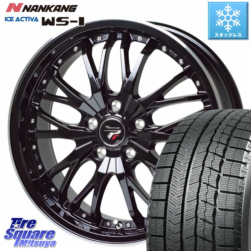 NANKANG TIRE WS-1 スタッドレス 100Q XL 2023年製 245/45R18 HotStuff Precious プレシャス HM3 HM-3 18インチ 18 X 8.0J +42 5穴 114.3