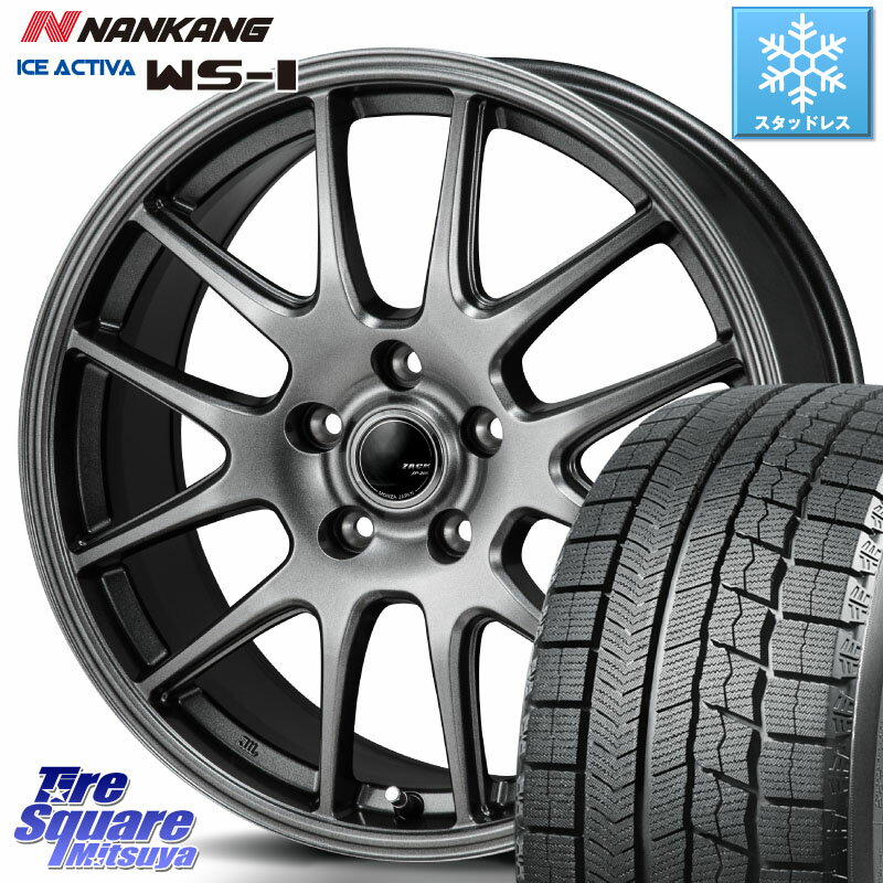 NANKANG TIRE WS-1 スタッドレス 91Q XL 2023年製 215/45R17 Japan三陽 ZACK JP-205 ホイール 17 X 7.0J +48 5穴 114.3 セレナ ステップワゴン セレナ