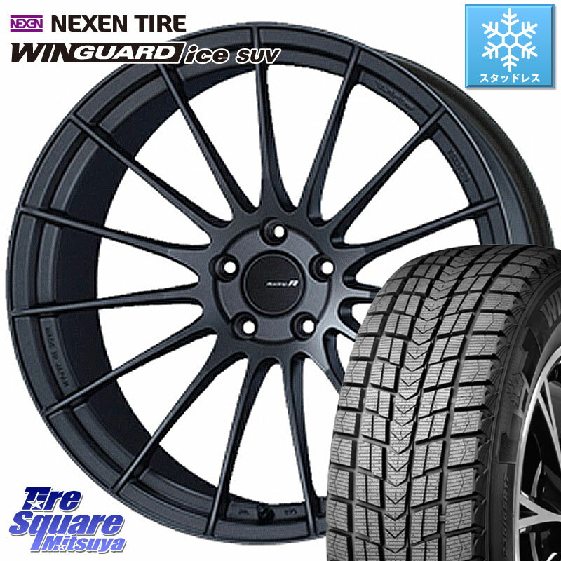 NEXEN ネクセン WINGUARD ice SUV ウィンガードアイス 2023年製 スタッドレスタイヤ 235/50R18 ENKEI エンケイ Racing Revolution RS05RR ホイール 18 X 8.5J +35 5穴 114.3 アルファード