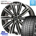 KUMHO WINTERCRAFT ice Wi61 ウィンタークラフト クムホ倉庫 スタッドレスタイヤ 225/45R18 KYOHO EURO ZWEI R14座面 ツヴァイ FK-10 ブラポリ 18 X 8.0J(MB W177) +40 5穴 112 メルセデスベンツ Aクラス