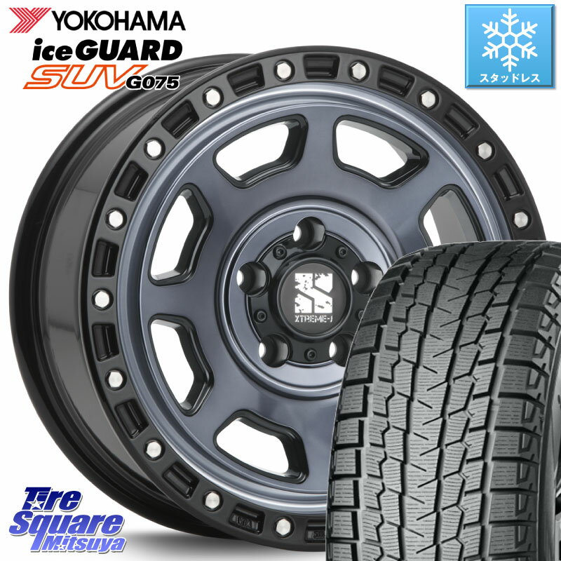 YOKOHAMA E5368 iceGUARD SUV G075 アイスガード ヨコハマ スタッドレス 285/70R17 MLJ XJ07 XTREME-J 5H IND JEEP エクストリームJ 17インチ 17 X 8.0J +38 5穴 127 ジープ ラングラー JK JL