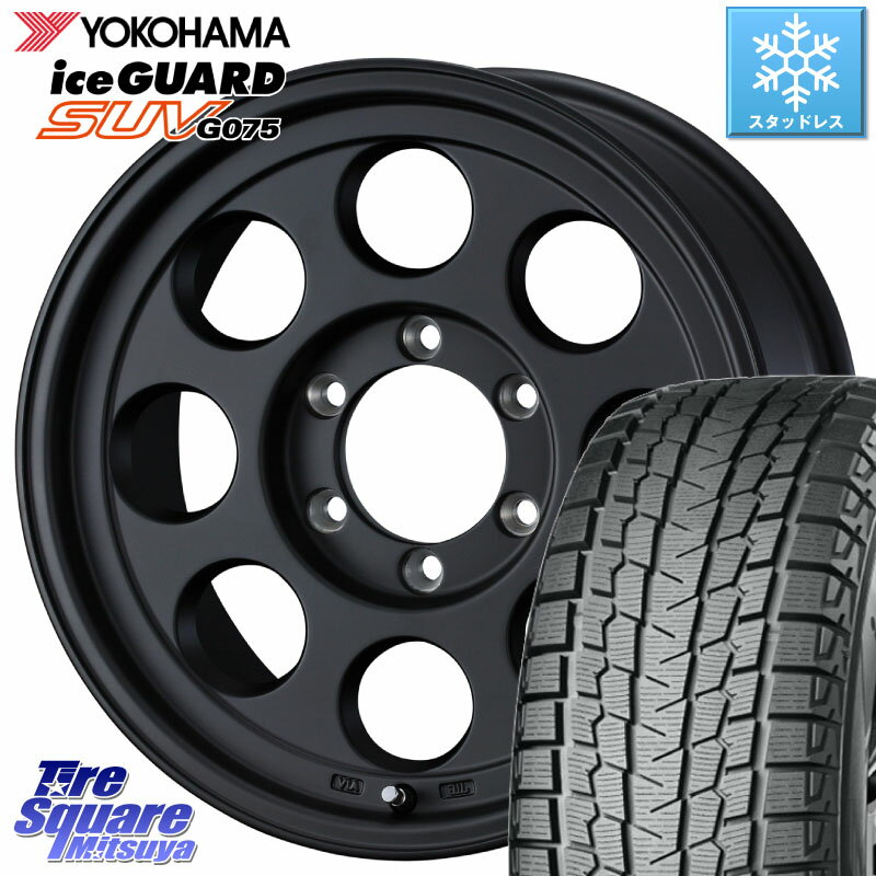 YOKOHAMA R1582 iceGUARD SUV G075 アイスガード ヨコハマ スタッドレス 265/70R16 WEDS JIMLINE TYPE2※インセット-28 16インチ 16 X 8.0J +0 6穴 139.7