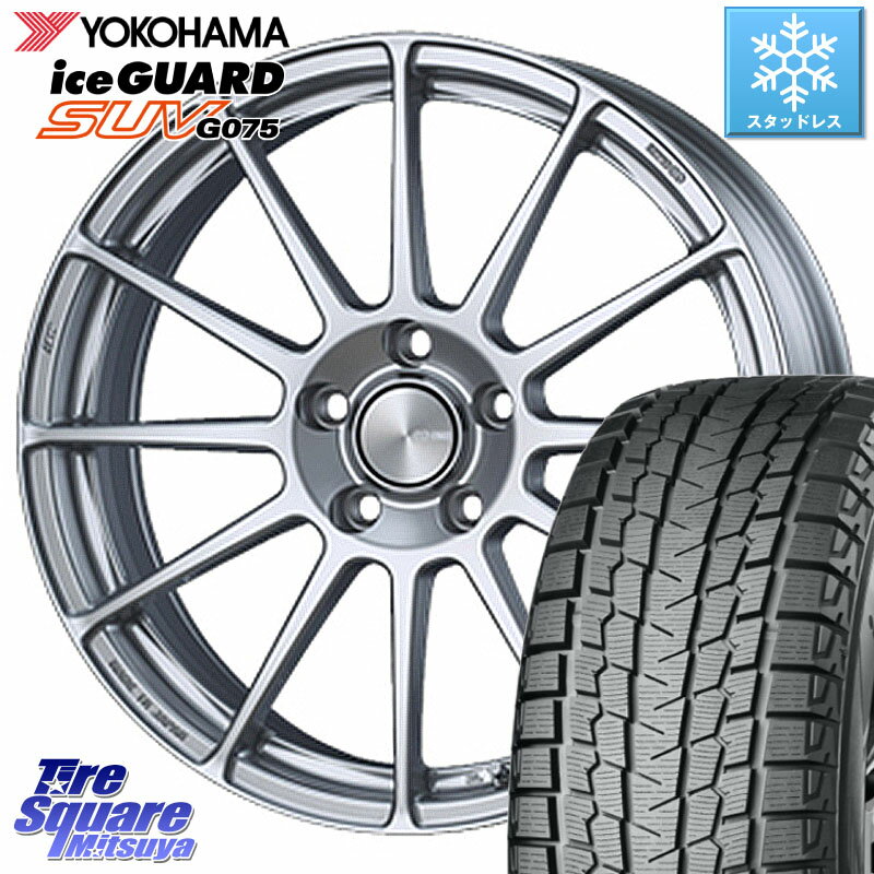 YOKOHAMA R1572 iceGUARD SUV G075 アイスガード ヨコハマ スタッドレス 215/70R16 KYOHO ENKEI エンケイ PerformanceLine PF03 ホイール 16 X 6.5J +45 5穴 114.3