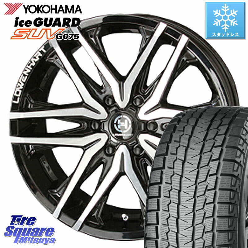 YOKOHAMA R4072 iceGUARD SUV G075 アイスガード ヨコハマ スタッドレス 285/45R22 KYOHO レーベンハート GXL306 ホイール 22インチ 22 X 9.5J +20 6穴 139.7