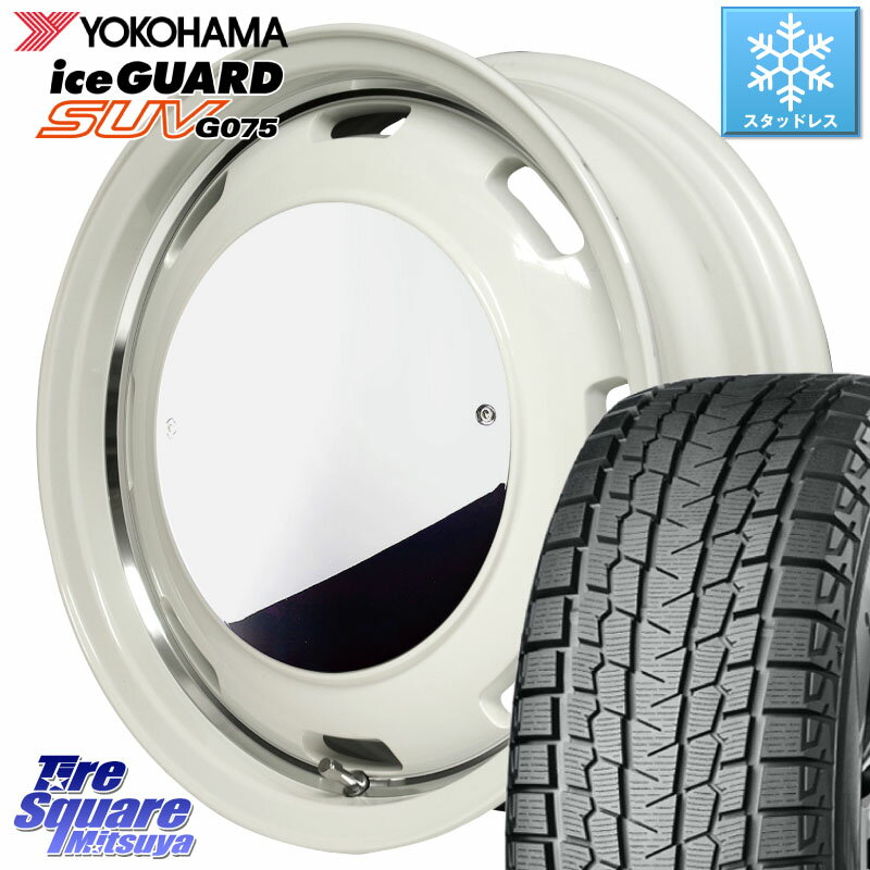 YOKOHAMA R1594 iceGUARD SUV G075 アイスガード ヨコハマ スタッドレス 235/70R16 MANARAY MID Garcia CISCO MOON 16インチ 16 X 5.5J +20 5穴 139.7 ジムニー