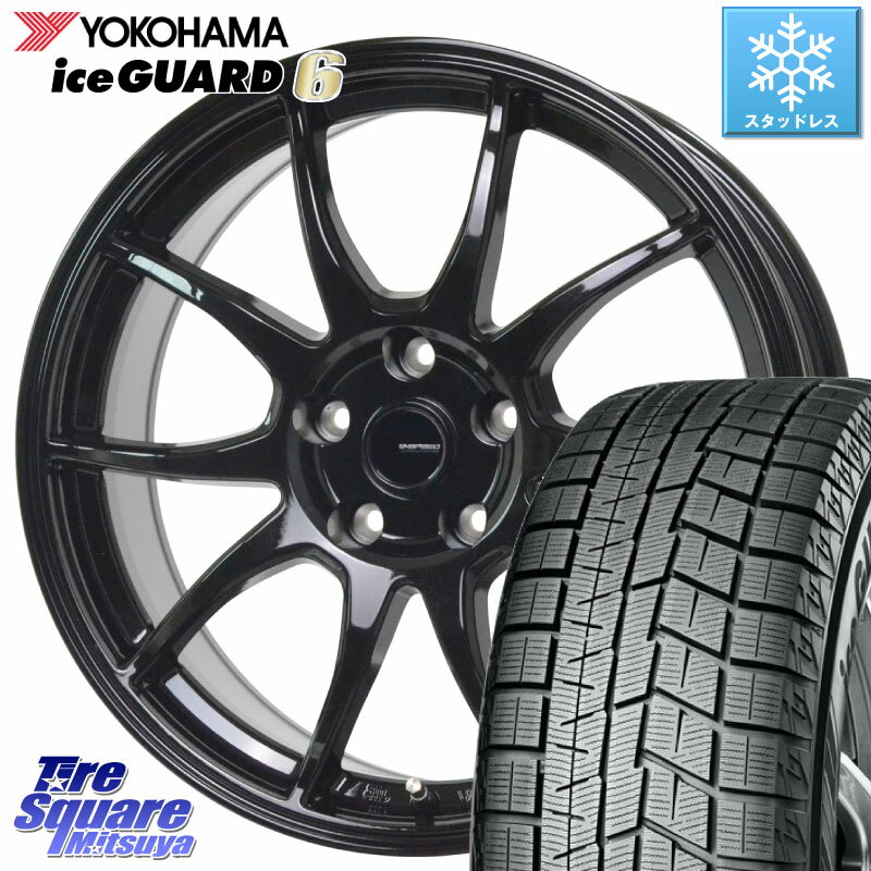 YOKOHAMA R2841 iceGUARD6 ig60 アイスガード ヨコハマ スタッドレス 205/65R15 HotStuff G-SPEED G-06 G06 ホイール 15インチ 15 X 6.0J +53 5穴 114.3 ステップワゴン VOXY