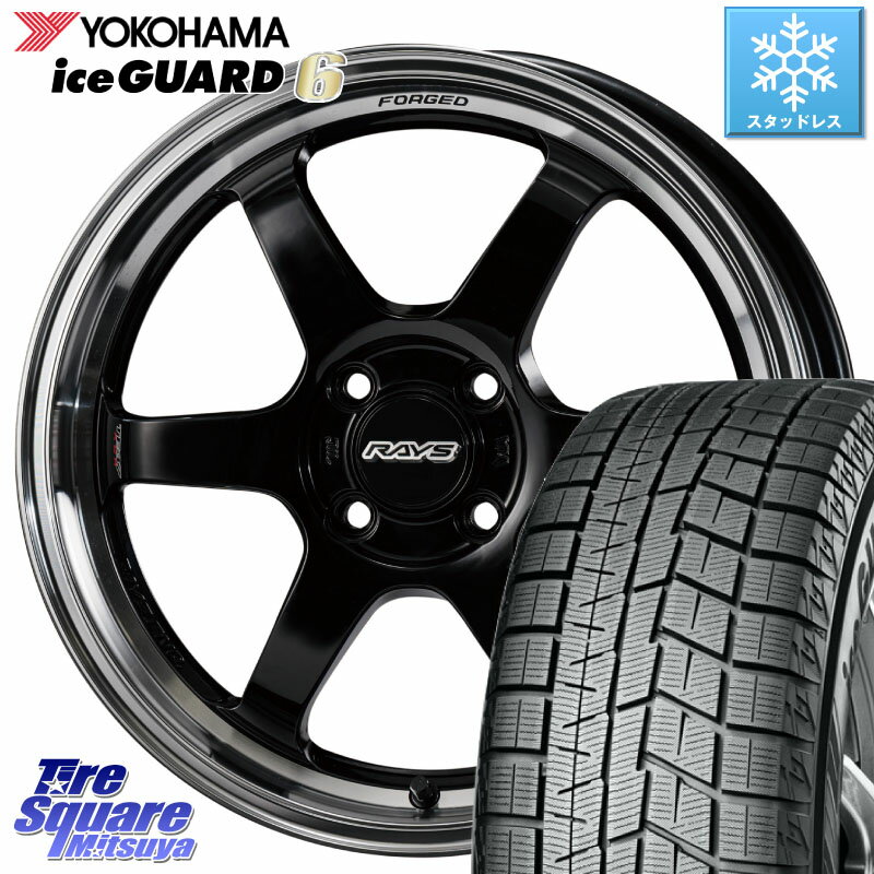 YOKOHAMA R2763 iceGUARD6 ig60 アイスガード ヨコハマ スタッドレス 185/60R15 RAYS 【欠品次回7月末】 VOLK RACING TE37 KCR PROGRESSIVE MODEL KCR ホイール 15インチ 15 X 5.5J +45 4穴 100 ソリオ ヤリス