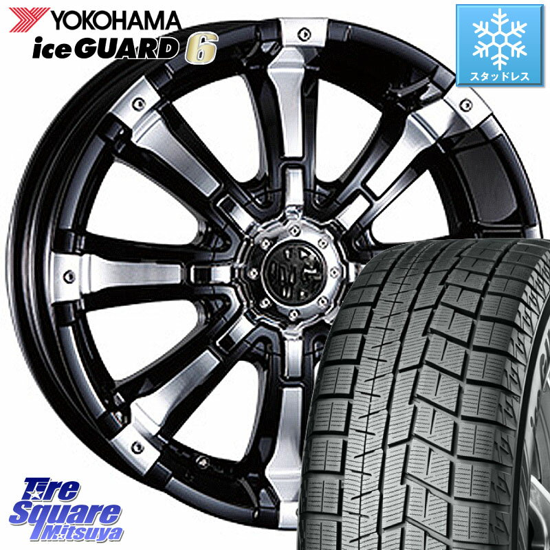 YOKOHAMA R2773 iceGUARD6 ig60 アイスガード ヨコハマ スタッドレス 215/60R17 CRIMSON クリムソン BEAST ビースト ホイール 17インチ 17 X 7.0J(US) +35 5穴 114.3