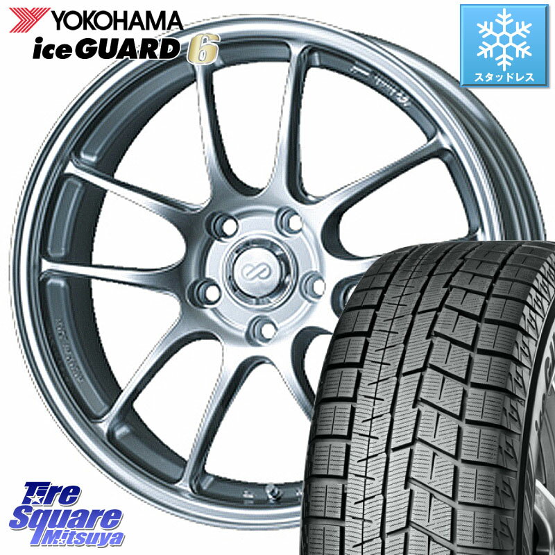 YOKOHAMA R2763 iceGUARD6 ig60 アイスガード ヨコハマ スタッドレス 185/60R15 ENKEI エンケイ PerformanceLine PF01 ホイール 15 X 5.0J +45 4穴 100 ソリオ