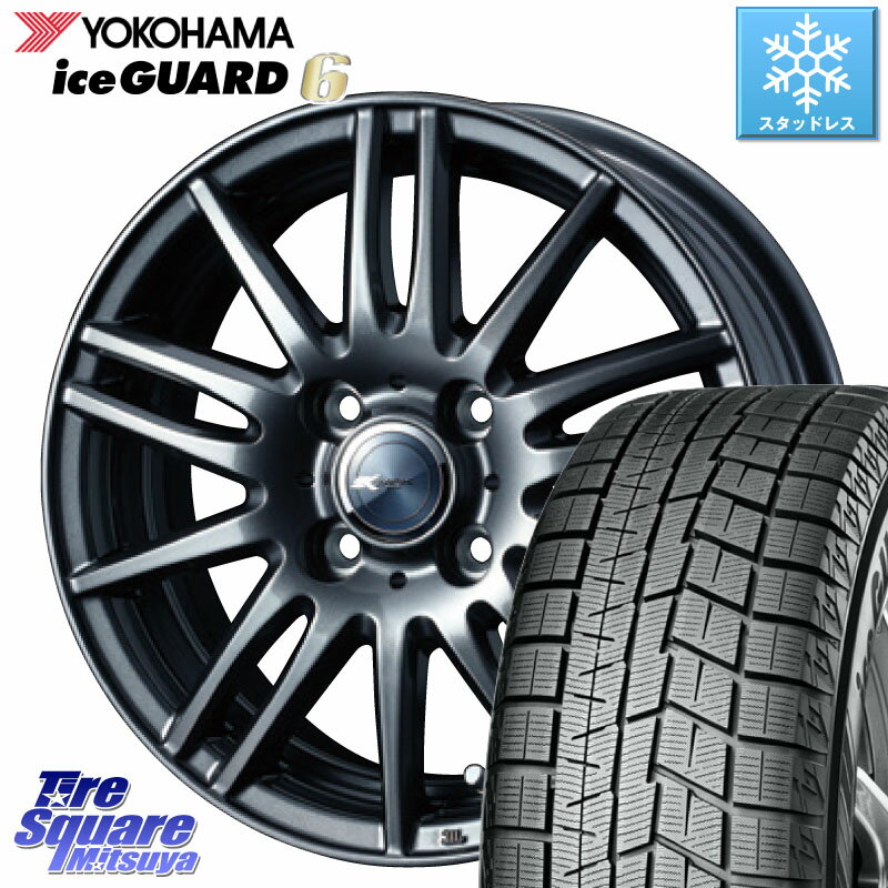 YOKOHAMA R2828 iceGUARD6 ig60 アイスガード ヨコハマ スタッドレス 175/60R14 WEDS ウェッズ ZAMIK ザミック TITO 14インチ 14 X 5.5J +38 4穴 100