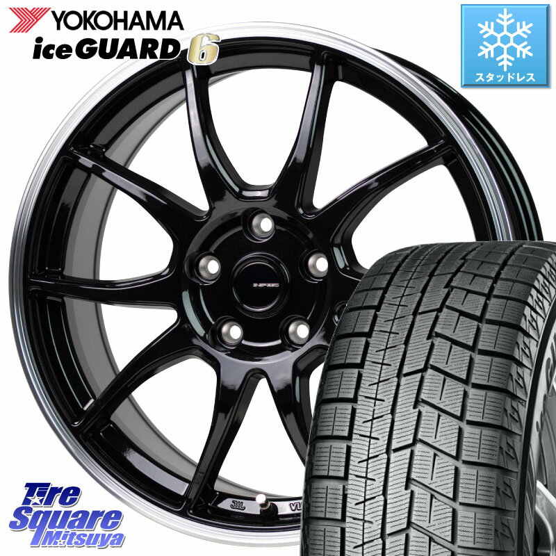 YOKOHAMA R2818 iceGUARD6 ig60 アイスガード ヨコハマ スタッドレス 195/65R16 HotStuff G-SPEED P06 P-06 ホイール 16インチ 16 X 6.5J +48 5穴 114.3