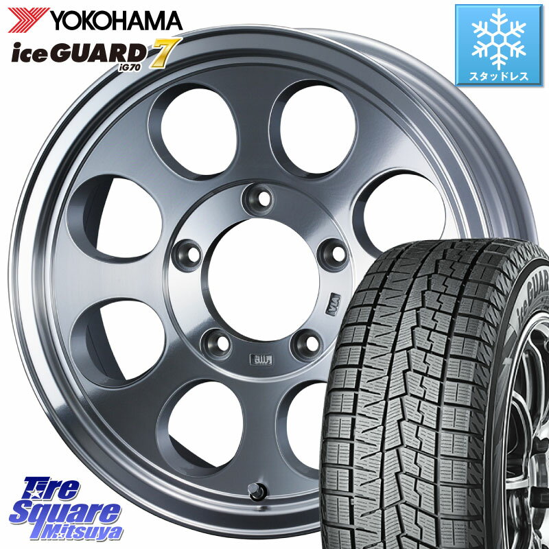 YOKOHAMA R7180 ice GUARD7 IG70 アイスガード スタッドレス 225/60R16 WEDS JIMLINE TYPE2 POL 16インチ 16 X 7.0J +38 5穴 114.3