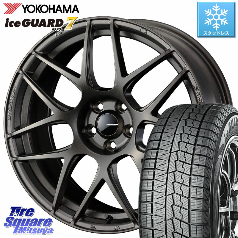 YOKOHAMA R7173 ice GUARD7 IG70 アイスガード スタッドレス 235/40R18 WEDS 74197 SA-27R ウェッズ スポーツ ホイール 18インチ 18 X 8.5J +50 5穴 114.3