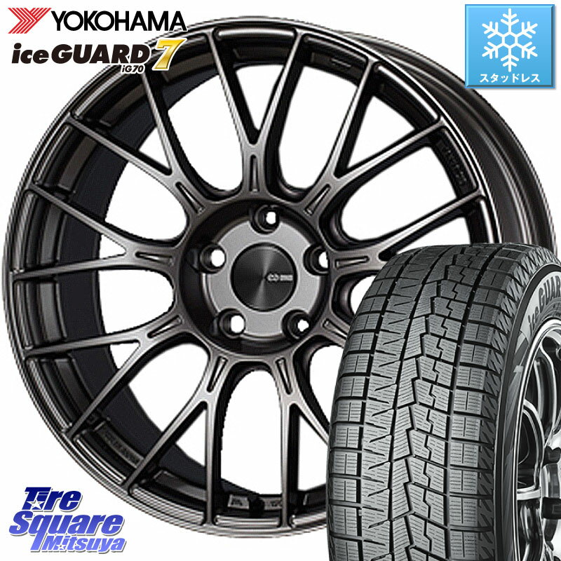 YOKOHAMA R7101 ice GUARD7 IG70 アイスガード スタッドレス 225/40R19 KYOHO ENKEI エンケイ PerformanceLine PFM1 19インチ 19 X 8.0J +45 5穴 114.3 VOXY