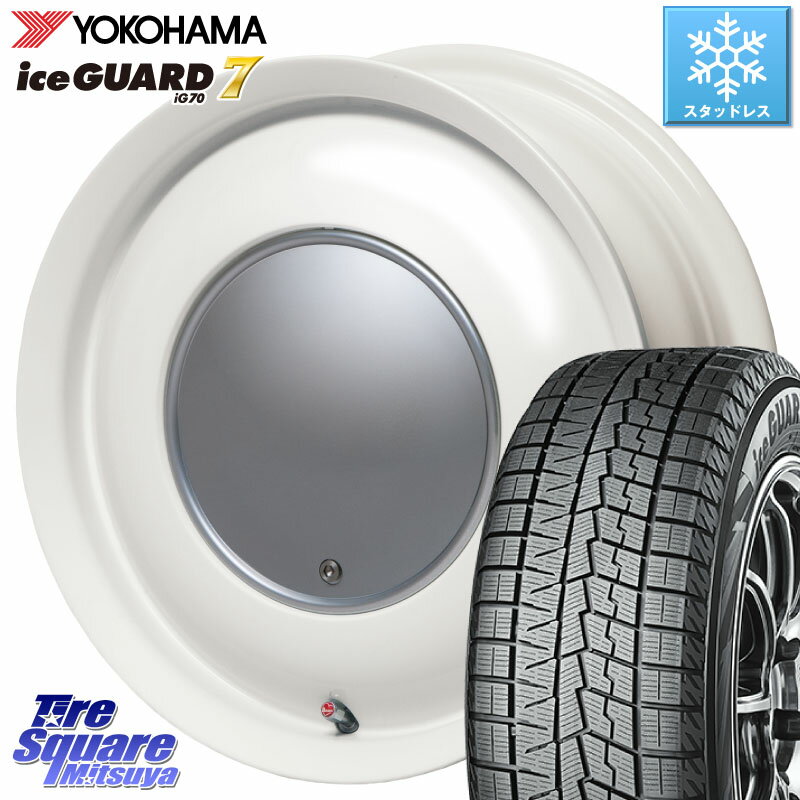 YOKOHAMA R7103 ice GUARD7 IG70 アイスガード スタッドレス 165/55R14 ハートボイス ラブリースイートレーベルアナム MW 14インチ 14 X 5.0J +45 4穴 100