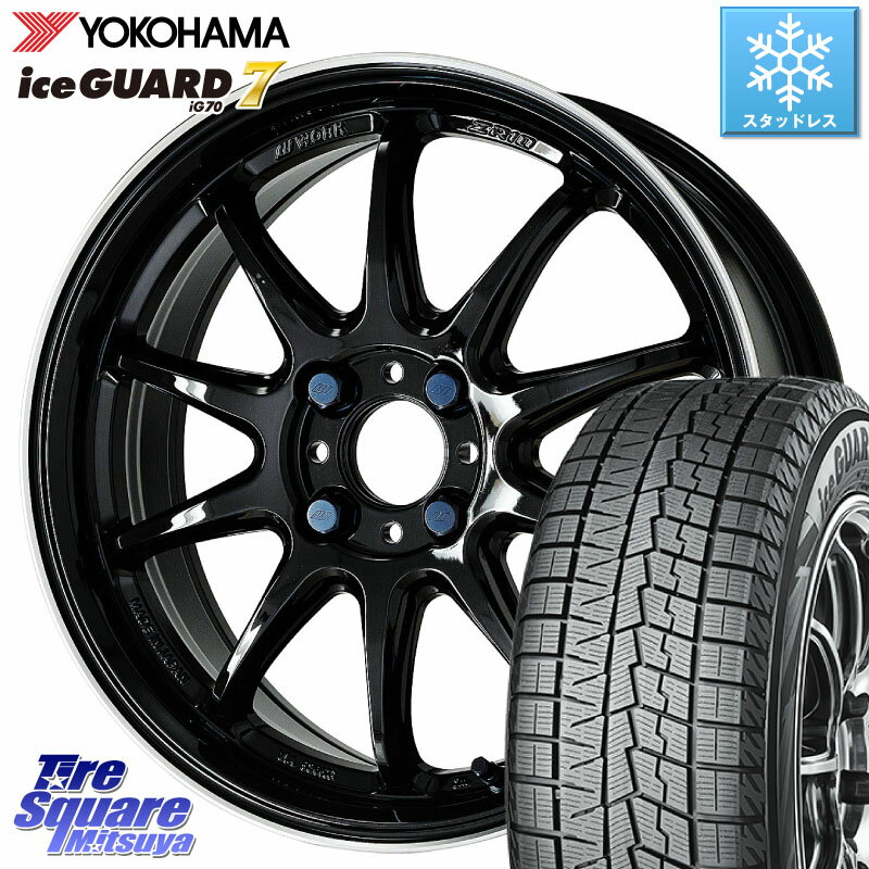 YOKOHAMA R7113 ice GUARD7 IG70 アイスガード スタッドレス 175/65R15 WORK ワーク EMOTION エモーション ZR10 15インチ 15 X 6.0J +38 4穴 100