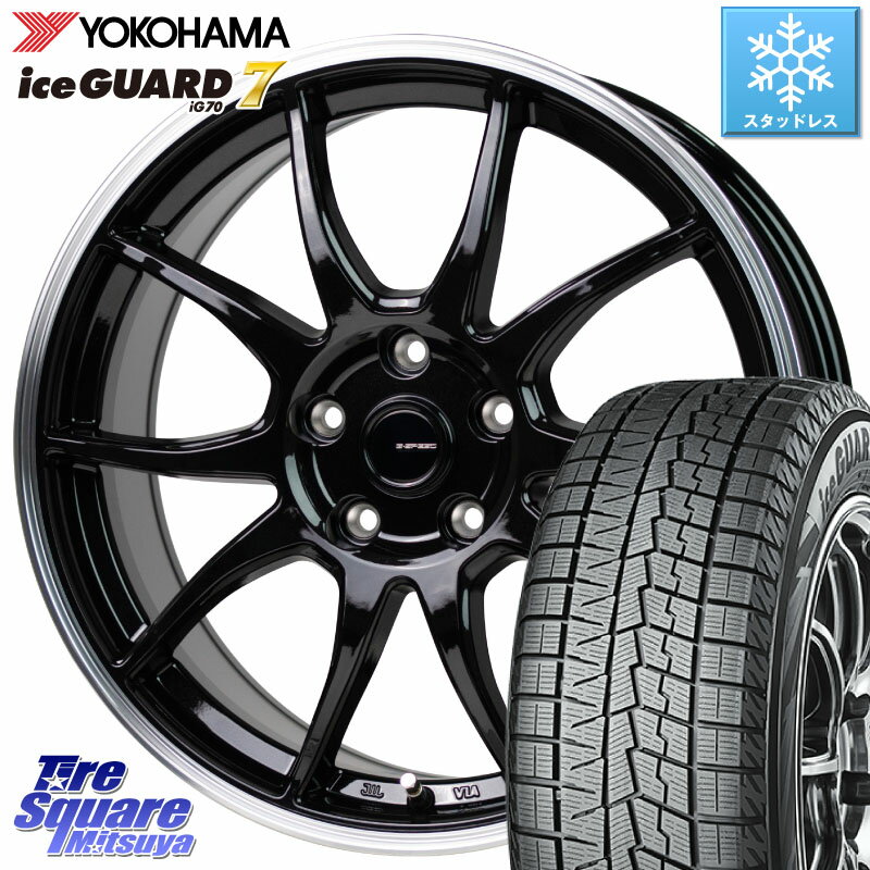 YOKOHAMA R7113 ice GUARD7 IG70 アイスガード スタッドレス 175/65R15 HotStuff G-SPEED P06 P-06 ホイール 15インチ 15 X 6.0J +43 5穴 100 ラクティス